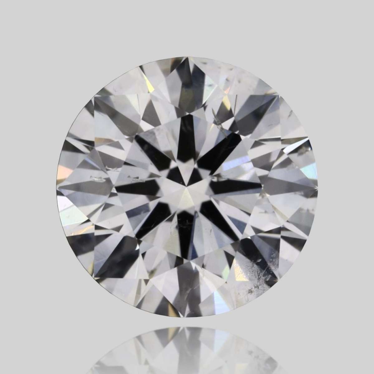 Certified Diamond GIA Carats 0.72 Color H Clarity SI2  EX  EX  EX Fluorescence NON Brown No Green No Milky No EyeClean 100%