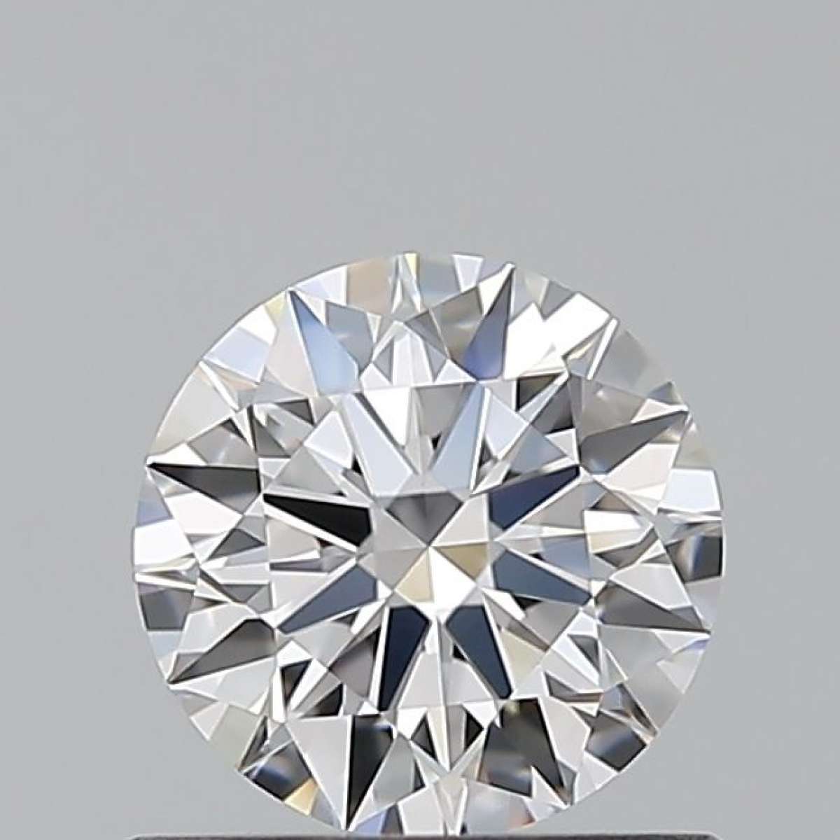 Certified Diamond GIA Carats 0.57 Color D Clarity VVS1  EX  EX  EX Fluorescence NON Brown No Green No Milky No EyeClean 100%