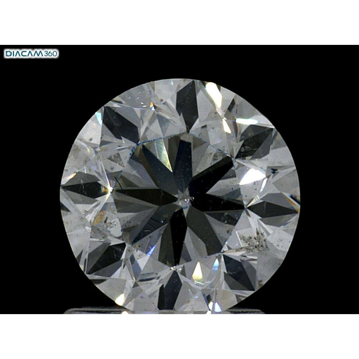 Certified Diamond GIA Carats 1.7 Color H Clarity SI2  VG  EX  VG Fluorescence FNT Brown No Green No Milky No EyeClean 100%