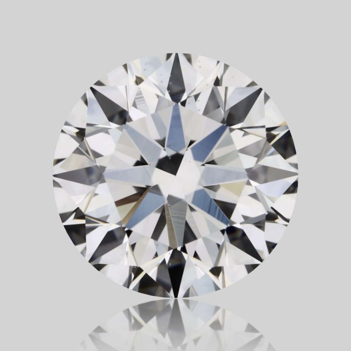 Certified Diamond GIA Carats 1.0 Color H Clarity VS2  EX  EX  EX Fluorescence NON Brown No Green No Milky No EyeClean 100%