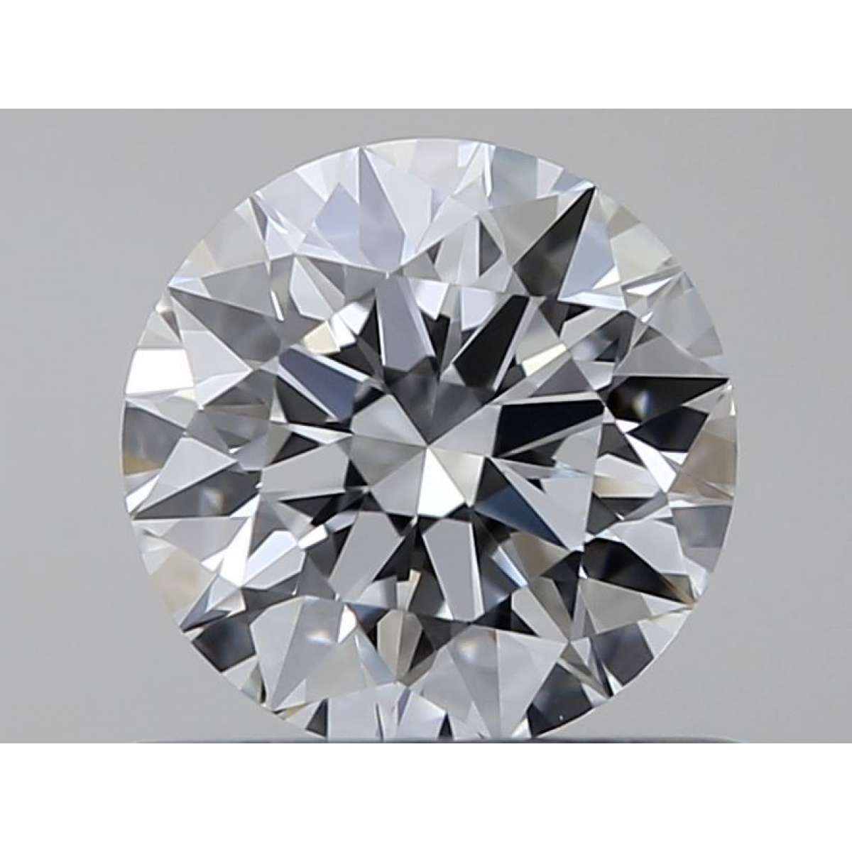 Certified Diamond GIA Carats 0.54 Color F Clarity VVS2  EX  EX  EX Fluorescence FNT Brown No Green No Milky No EyeClean 100%