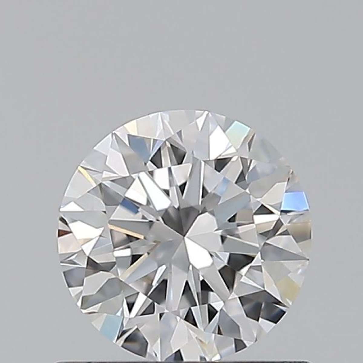 Certified Diamond GIA Carats 0.57 Color D Clarity VVS2  EX  EX  EX Fluorescence NON Brown No Green No Milky No EyeClean 100%