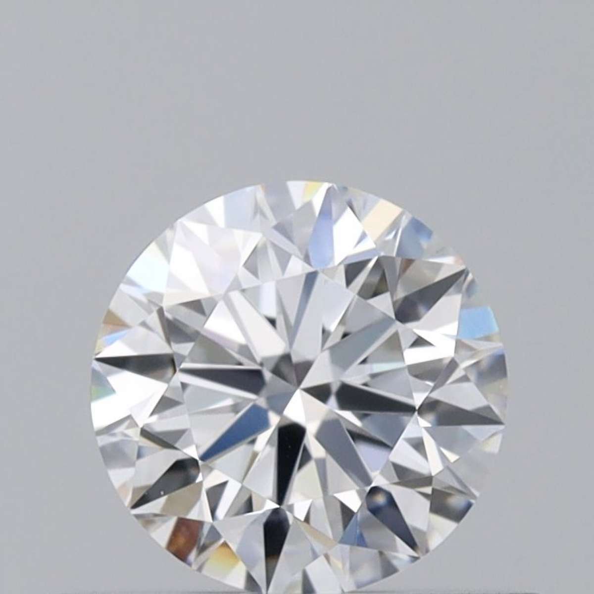 Certified Diamond GIA Carats 0.45 Color F Clarity VVS2  EX  EX  EX Fluorescence NON Brown No Green No Milky No EyeClean 100%