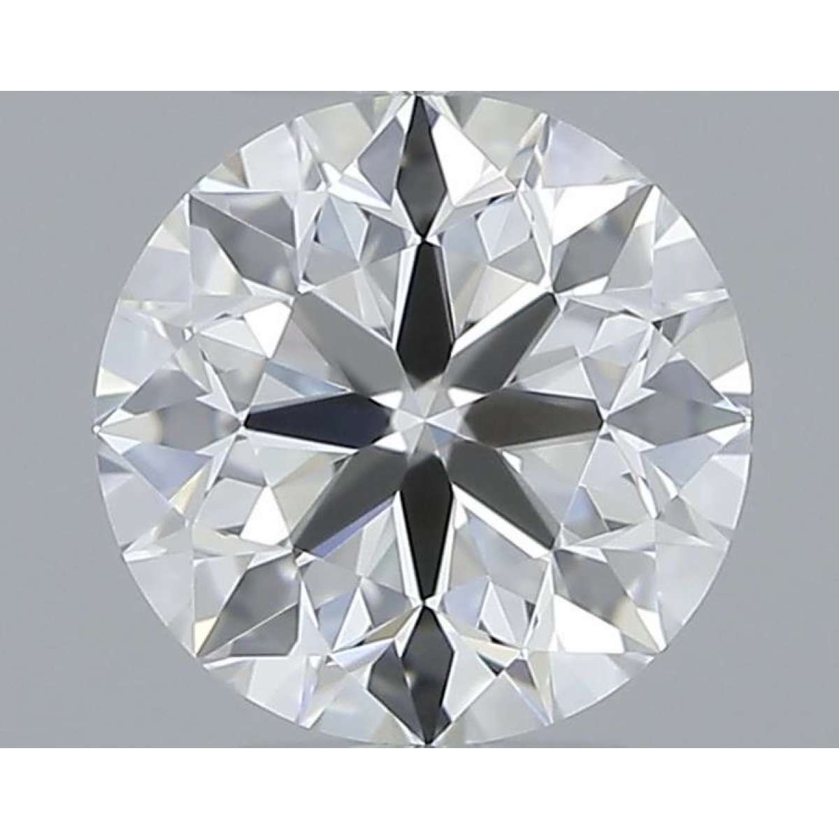 Certified Diamond IGI Carats 0.6 Color H Clarity VVS2  EX  EX  EX Fluorescence FNT Brown No Green No Milky No EyeClean 100%