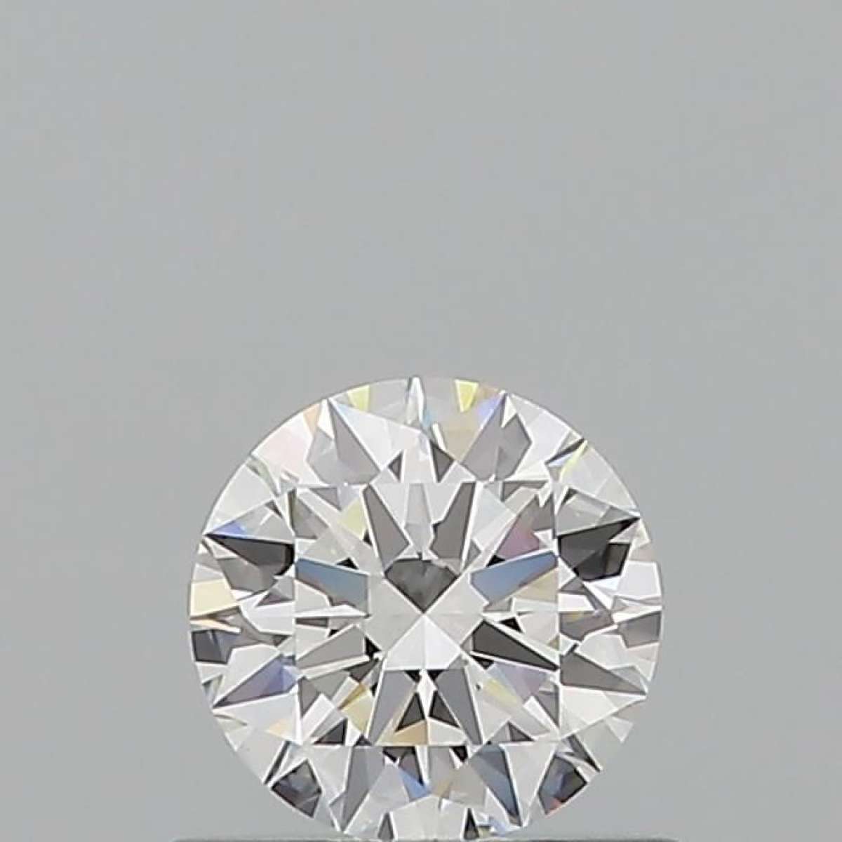 Certified Diamond GIA Carats 0.58 Color E Clarity VVS2  EX  EX  EX Fluorescence FNT Brown No Green No Milky No EyeClean 100%