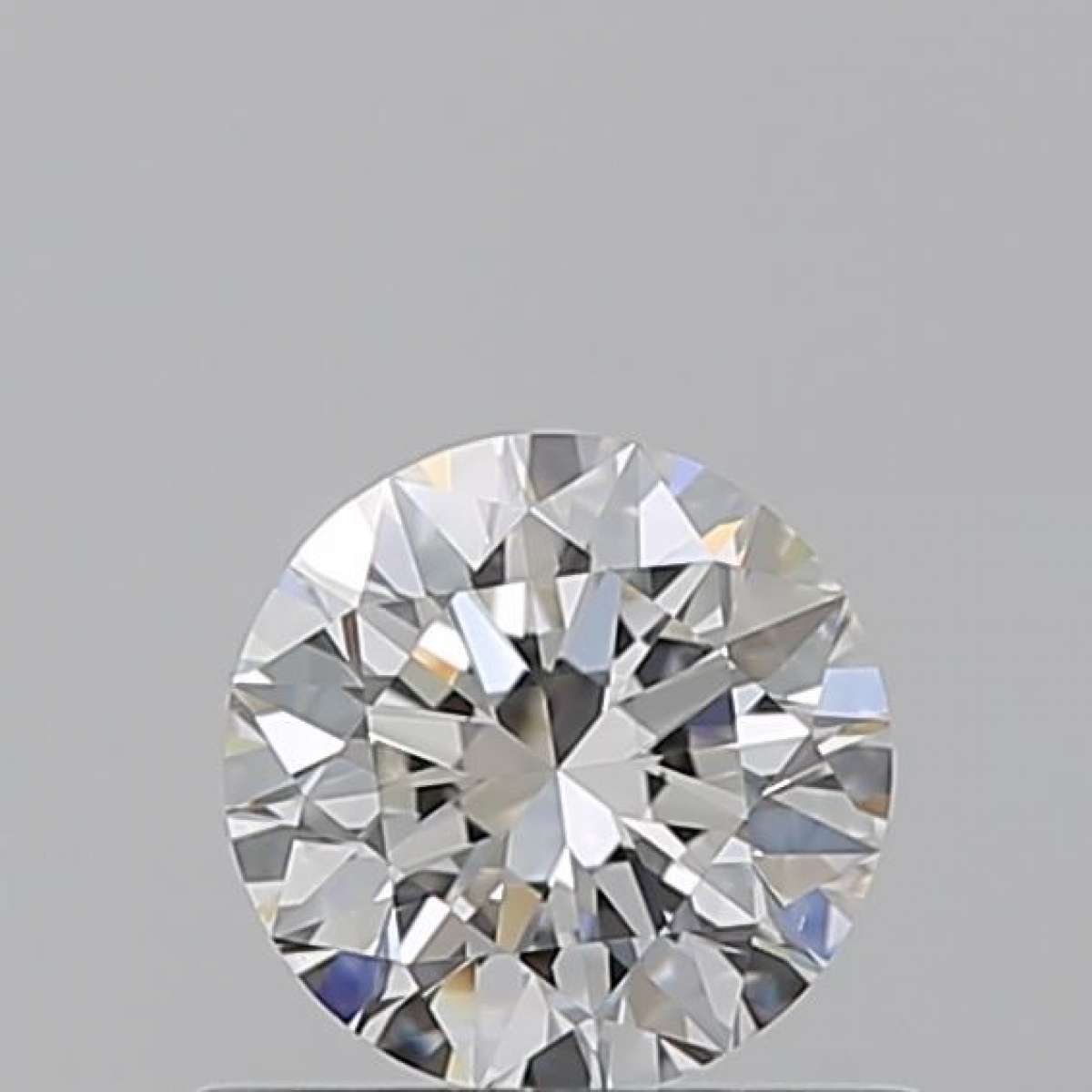 Certified Diamond GIA Carats 0.6 Color F Clarity VVS1  EX  EX  EX Fluorescence NON Brown No Milky No EyeClean 100%