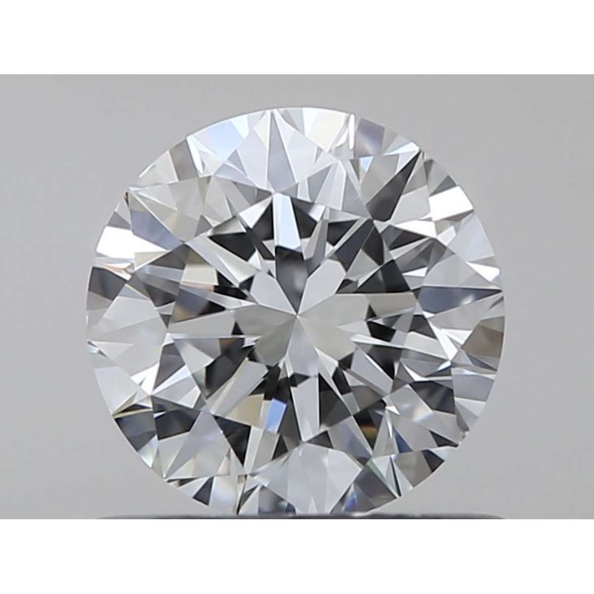 Certified Diamond GIA Carats 0.6 Color F Clarity VVS2  EX  EX  EX Fluorescence NON Brown No Green No Milky No EyeClean 100%