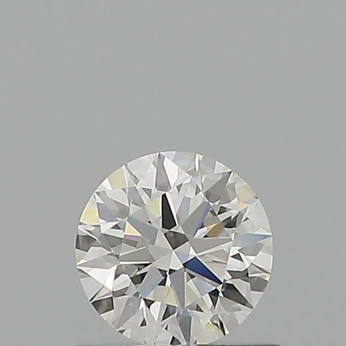 Certified Diamond GIA Carats 0.6 Color H Clarity VVS2  EX  EX  EX Fluorescence NON Brown No Milky No EyeClean 100%