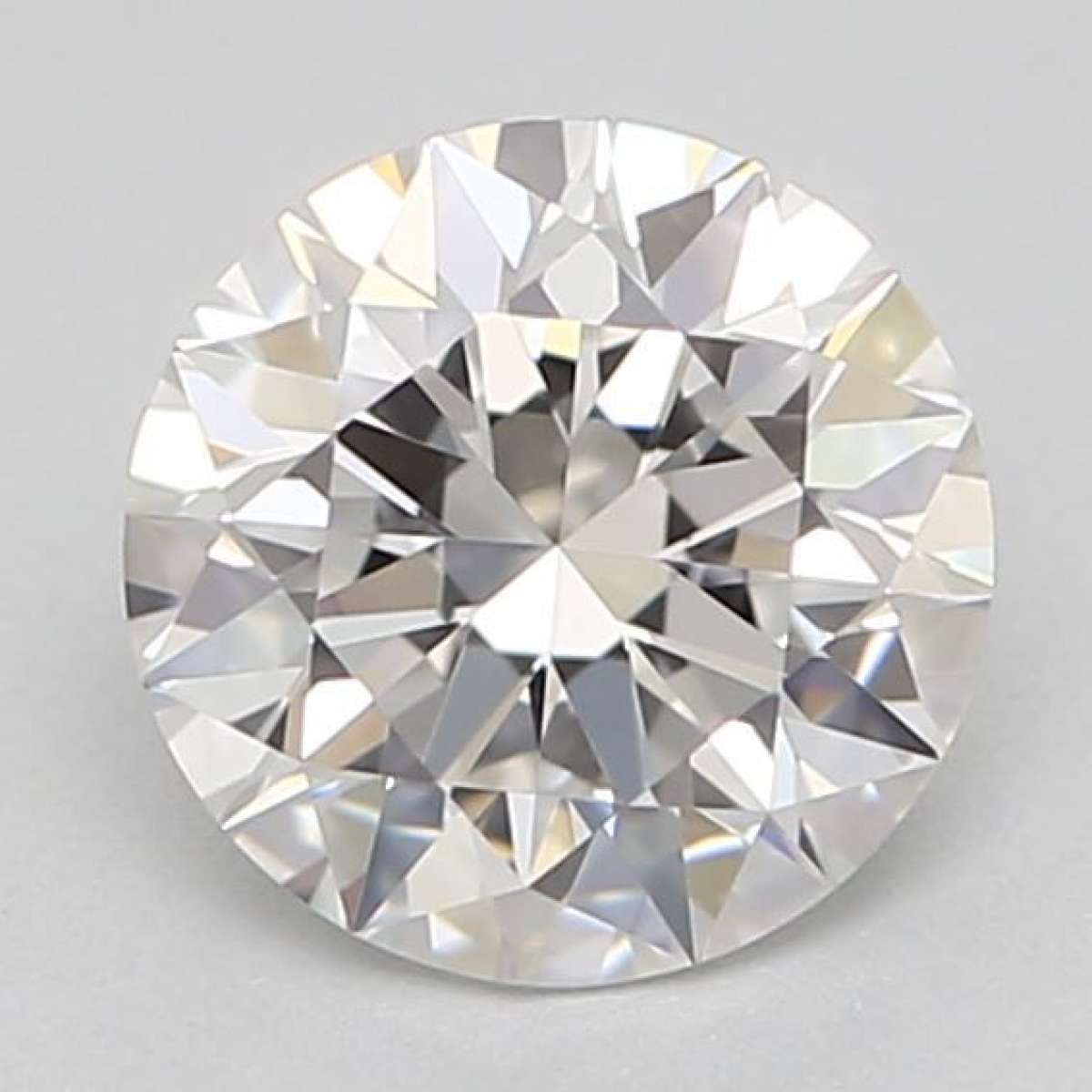 Certified Diamond GIA Carats 0.54 Color E Clarity VVS2  EX  EX  EX Fluorescence NON Brown No Green No Milky No EyeClean 100%