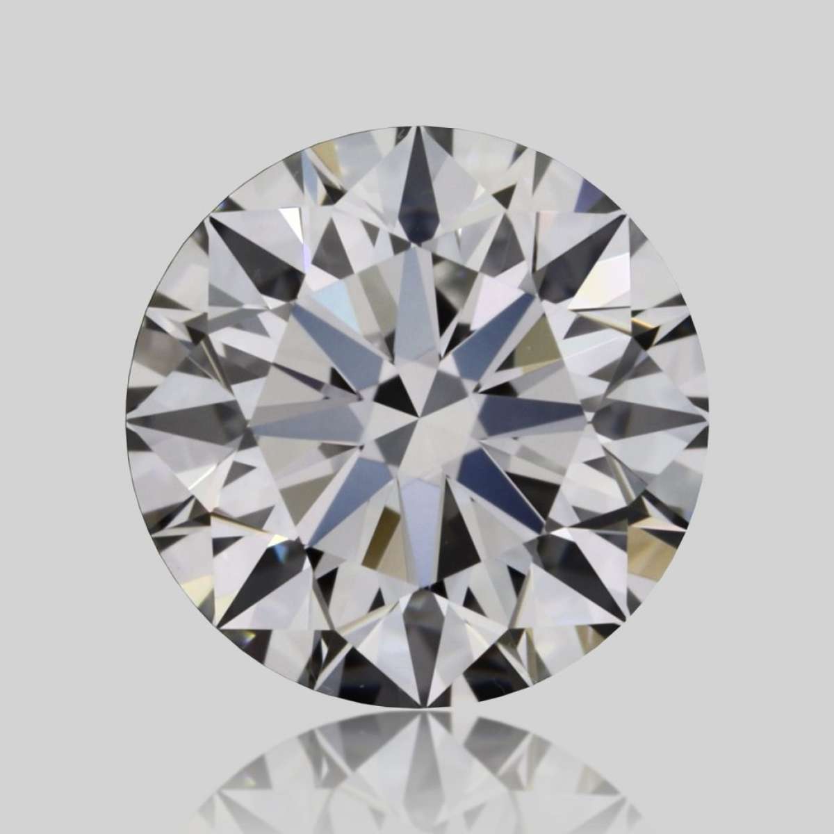 Certified Diamond GIA Carats 0.52 Color F Clarity VVS2  EX  EX  EX Fluorescence FNT Brown No Green No Milky No EyeClean 100%