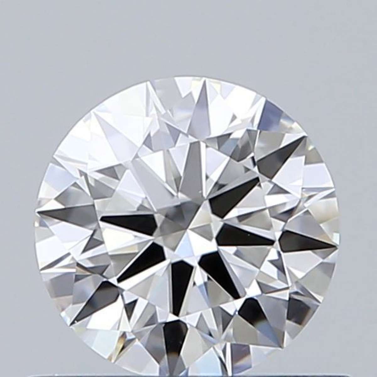 Certified Diamond GIA Carats 0.6 Color F Clarity VVS2  EX  EX  EX Fluorescence NON Brown No Green No Milky No EyeClean 100%