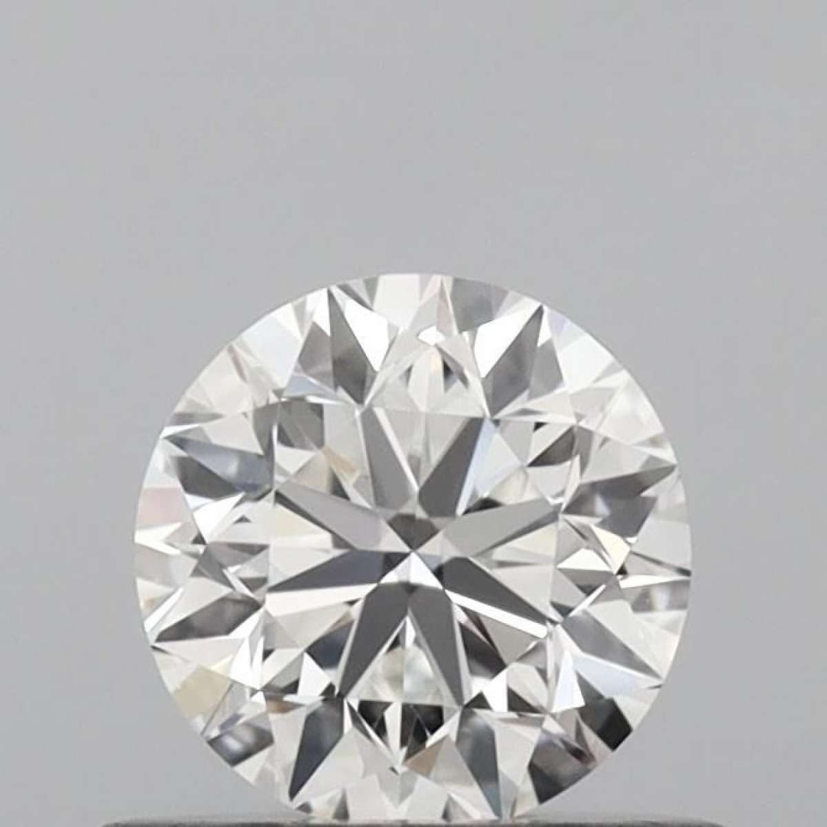 Certified Diamond IGI Carats 0.5 Color F Clarity VVS2  VG  EX  EX Fluorescence NON Brown No Green No Milky No EyeClean 100%