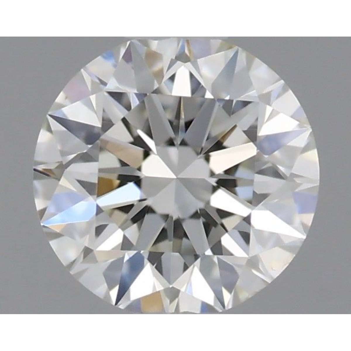 Certified Diamond IGI Carats 0.4 Color H Clarity VS2  EX  EX  EX Fluorescence NON Brown No Green No Milky No EyeClean 100%