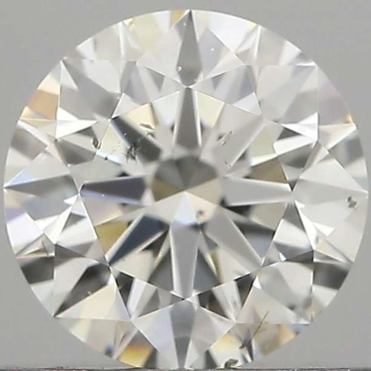 Certified Diamond IGI Carats 0.54 Color H Clarity VS2  EX  EX  EX Fluorescence FNT Brown No Green No Milky No EyeClean 100%