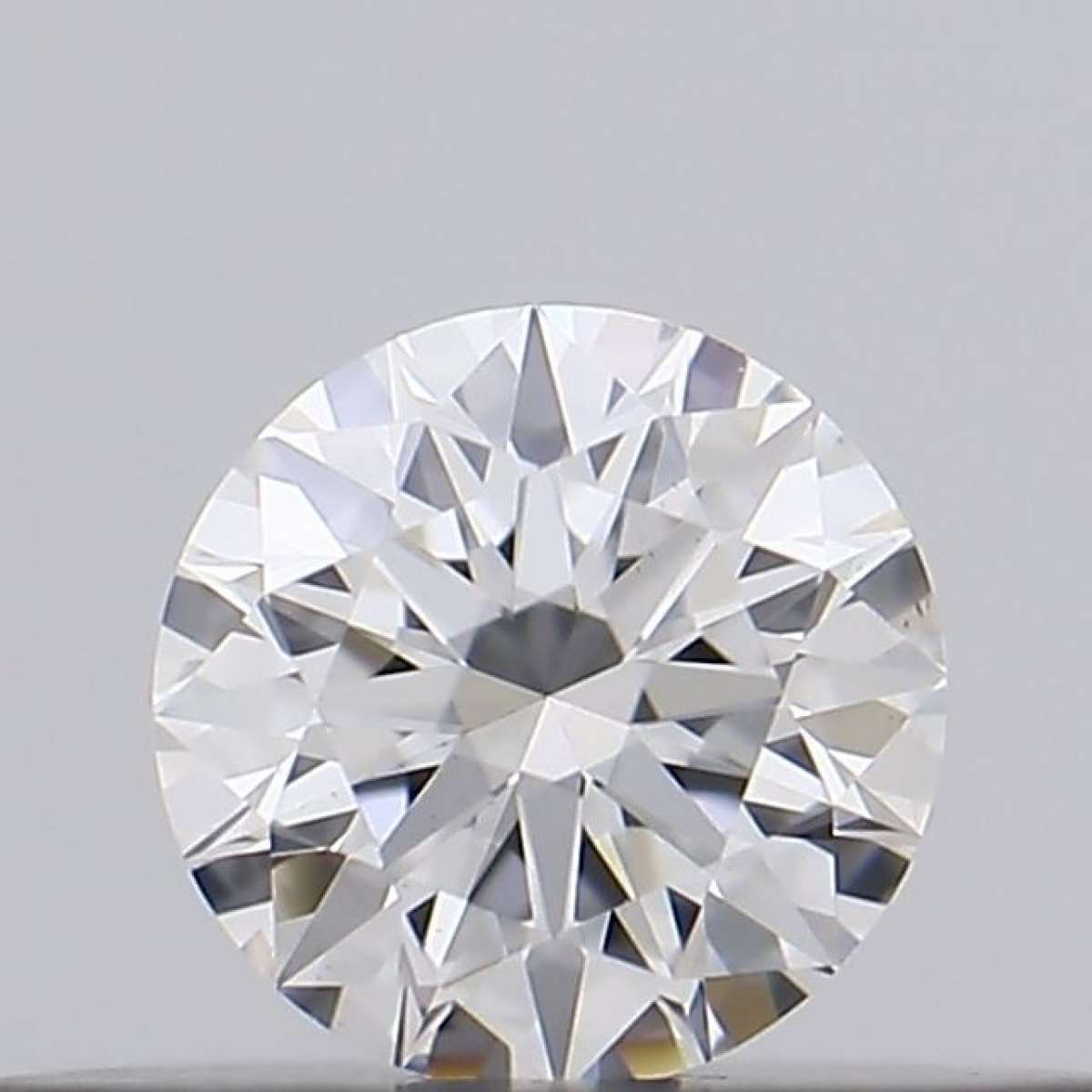 Certified Diamond GIA Carats 0.2 Color F Clarity VS2  EX  EX  EX Fluorescence NON Brown No Green No Milky No EyeClean 100%