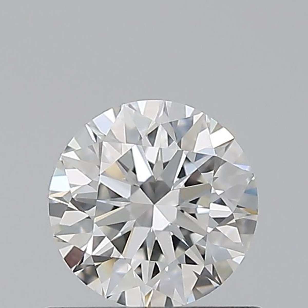 Certified Diamond GIA Carats 0.53 Color F Clarity VVS1  EX  EX  EX Fluorescence NON Brown No Green No Milky No EyeClean 100%