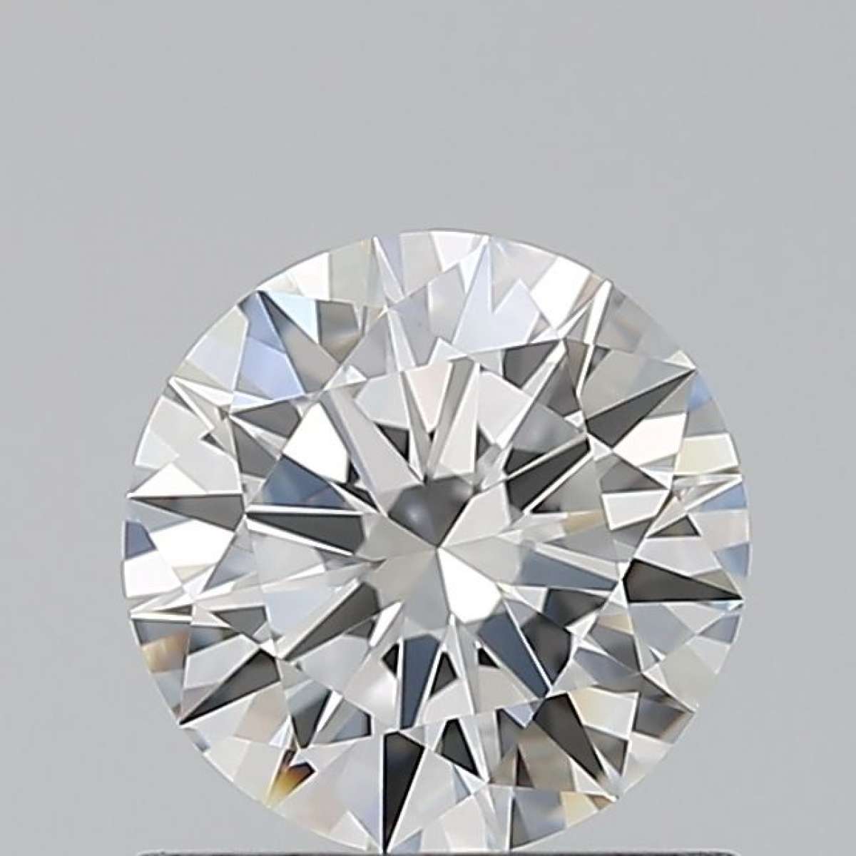 Certified Diamond GIA Carats 0.61 Color F Clarity VVS1  EX  EX  EX Fluorescence NON Brown No Green No Milky No EyeClean 100%