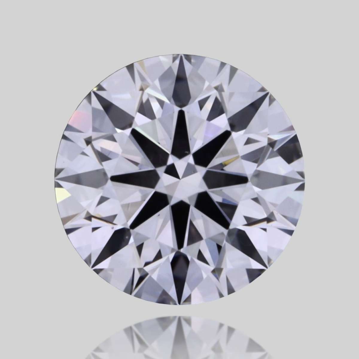 Certified Diamond GIA Carats 0.39 Color D Clarity VS2  EX  EX  EX Fluorescence FNT Brown No Green No Milky No EyeClean 100%