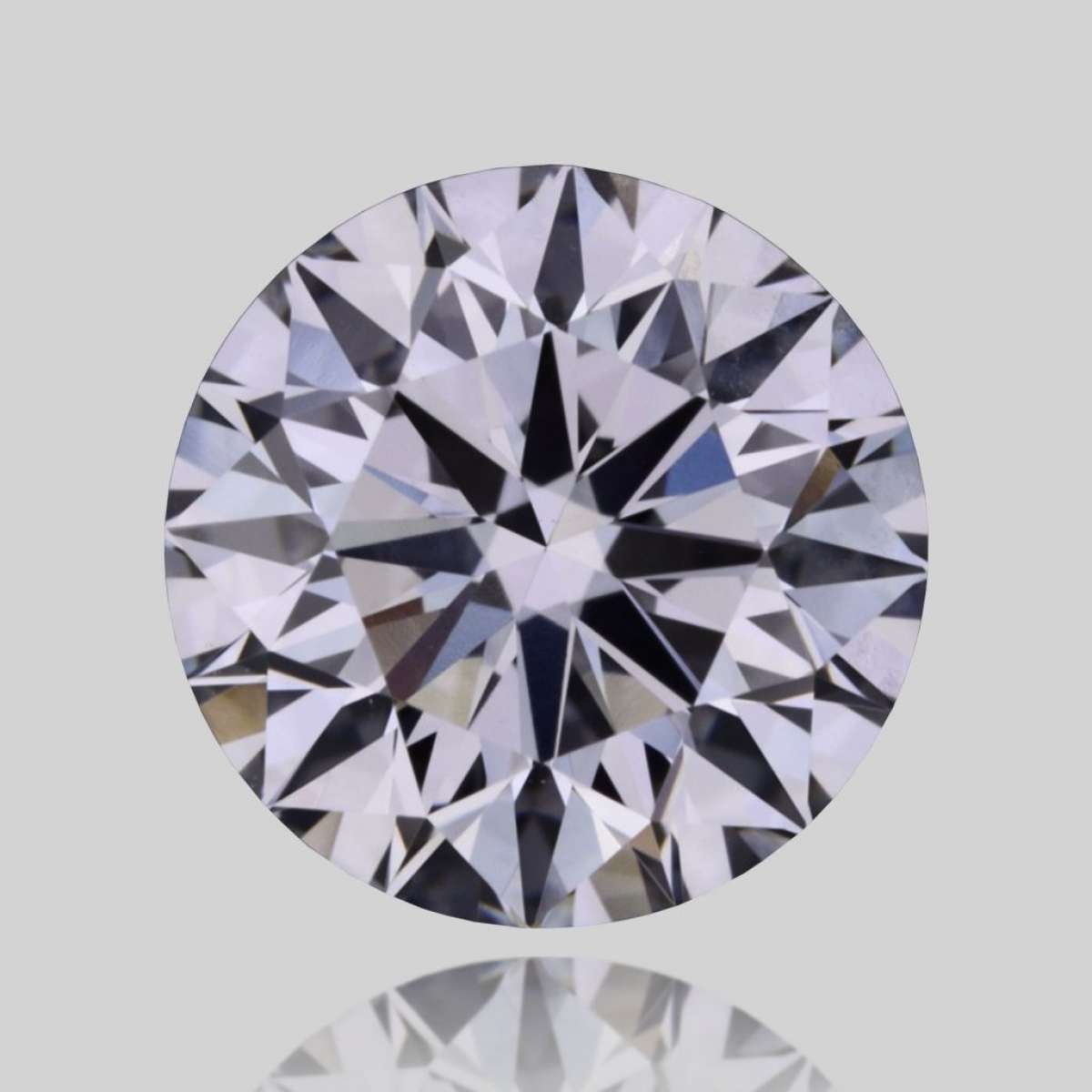 Certified Diamond GIA Carats 0.55 Color D Clarity VS1  EX  EX  EX Fluorescence FNT Brown No Green No Milky No EyeClean 100%