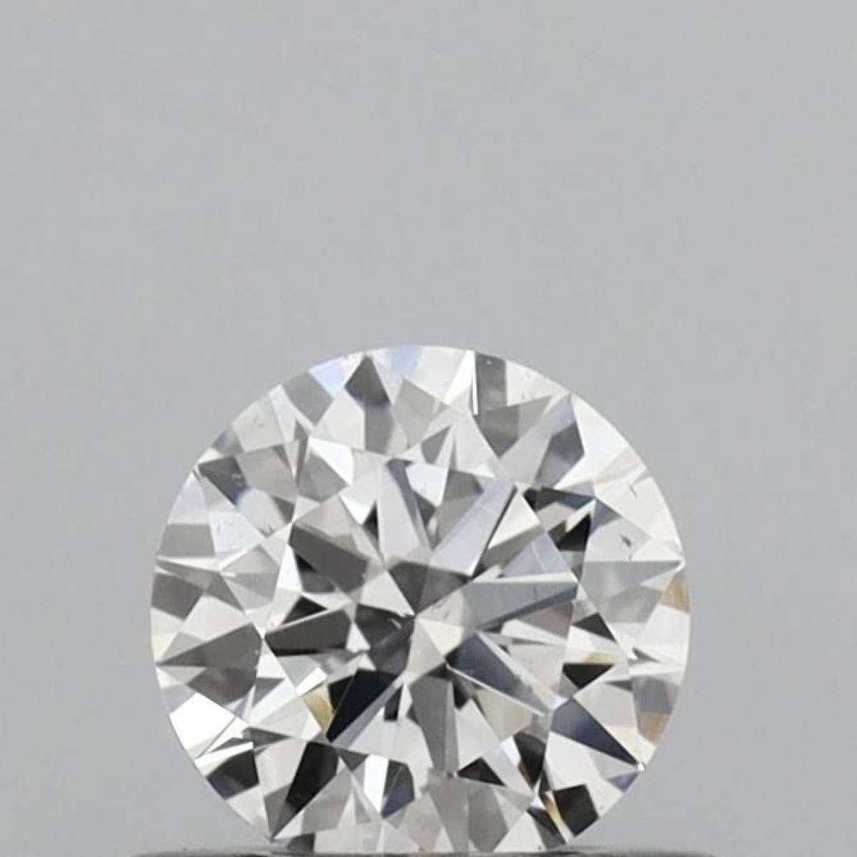 Certified Diamond IGI Carats 0.4 Color F Clarity VS2  EX  EX  EX Fluorescence NON Brown No Green No Milky No EyeClean 100%