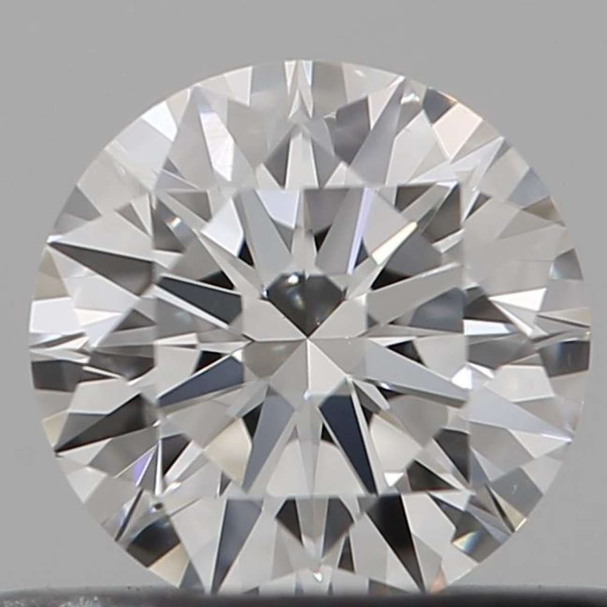 Certified Diamond GIA Carats 0.4 Color F Clarity VVS2  EX  EX  EX Fluorescence NON Brown No Green No Milky No EyeClean 100%