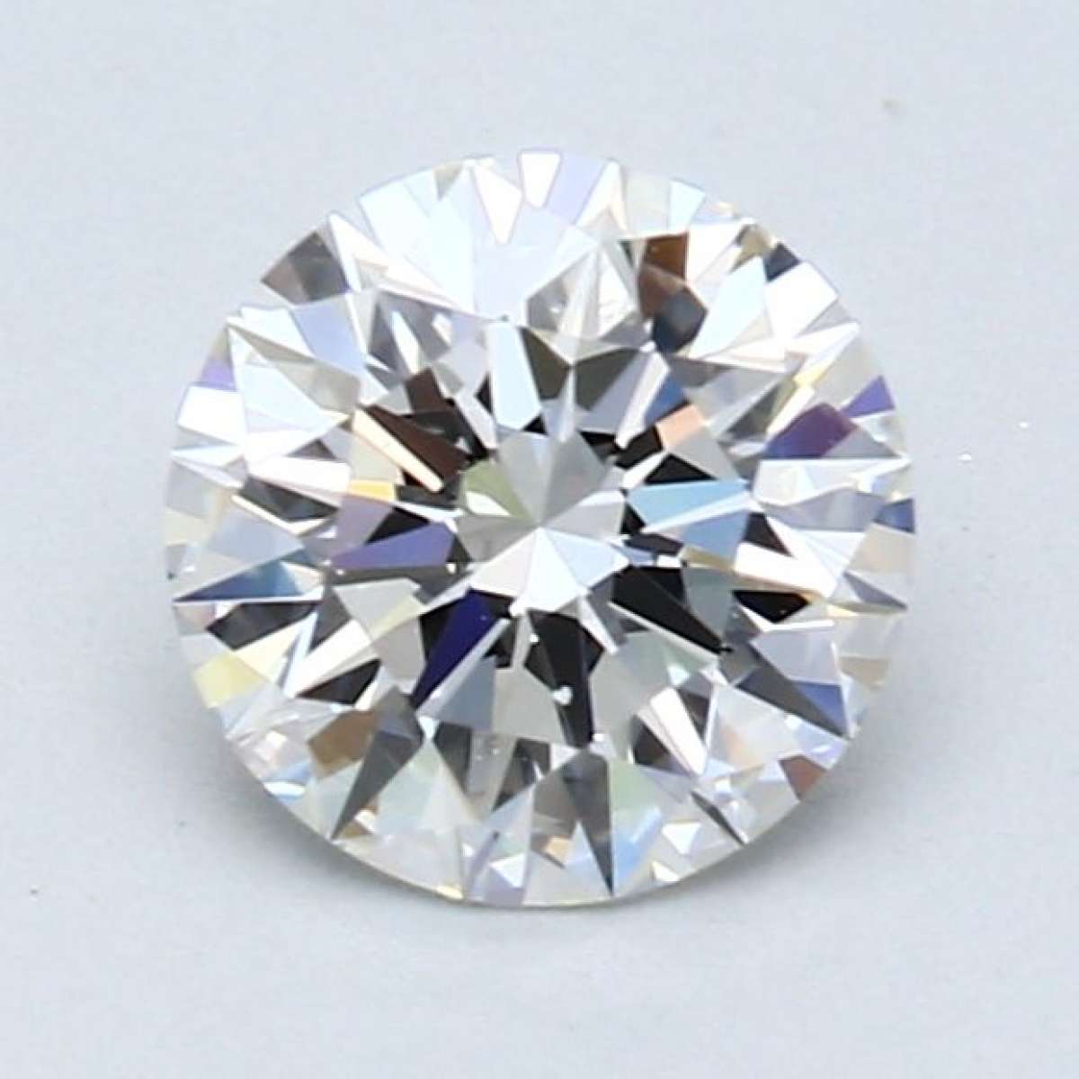 Certified Diamond GIA Carats 1.13 Color F Clarity VVS1  EX  EX  EX Fluorescence FNT Brown No Green No Milky No EyeClean 100%