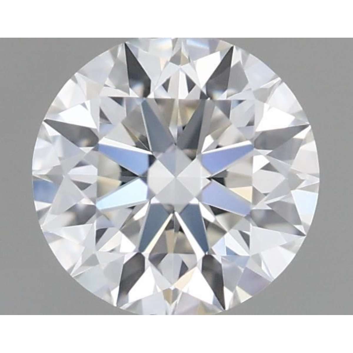 Certified Diamond IGI Carats 0.5 Color F Clarity VVS1  EX  EX  EX Fluorescence FNT Brown No Green No Milky No EyeClean 100%