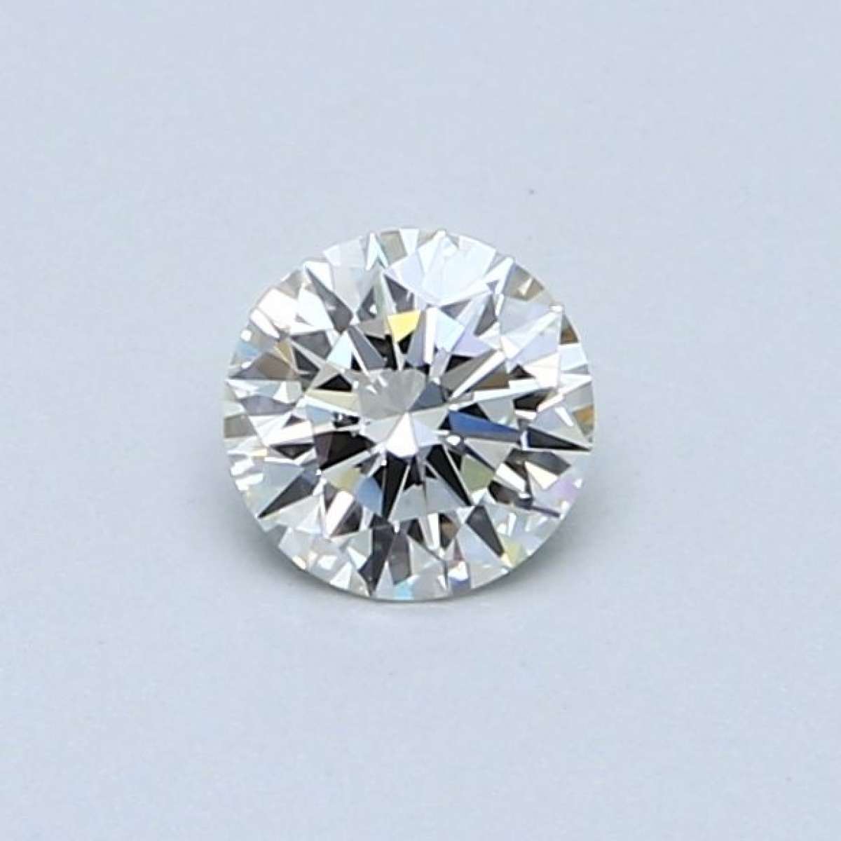 Certified Diamond GIA Carats 0.37 Color H Clarity IF  EX  VG  VG Fluorescence FNT Brown No Green No Milky No EyeClean 100%