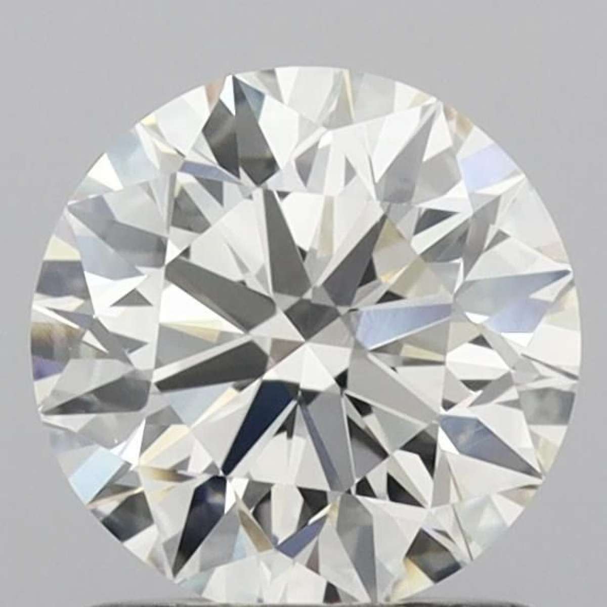 Certified Diamond IGI Carats 1.11 Color H Clarity VVS2  EX  EX  EX Fluorescence FNT Brown No Green No Milky No EyeClean 100%