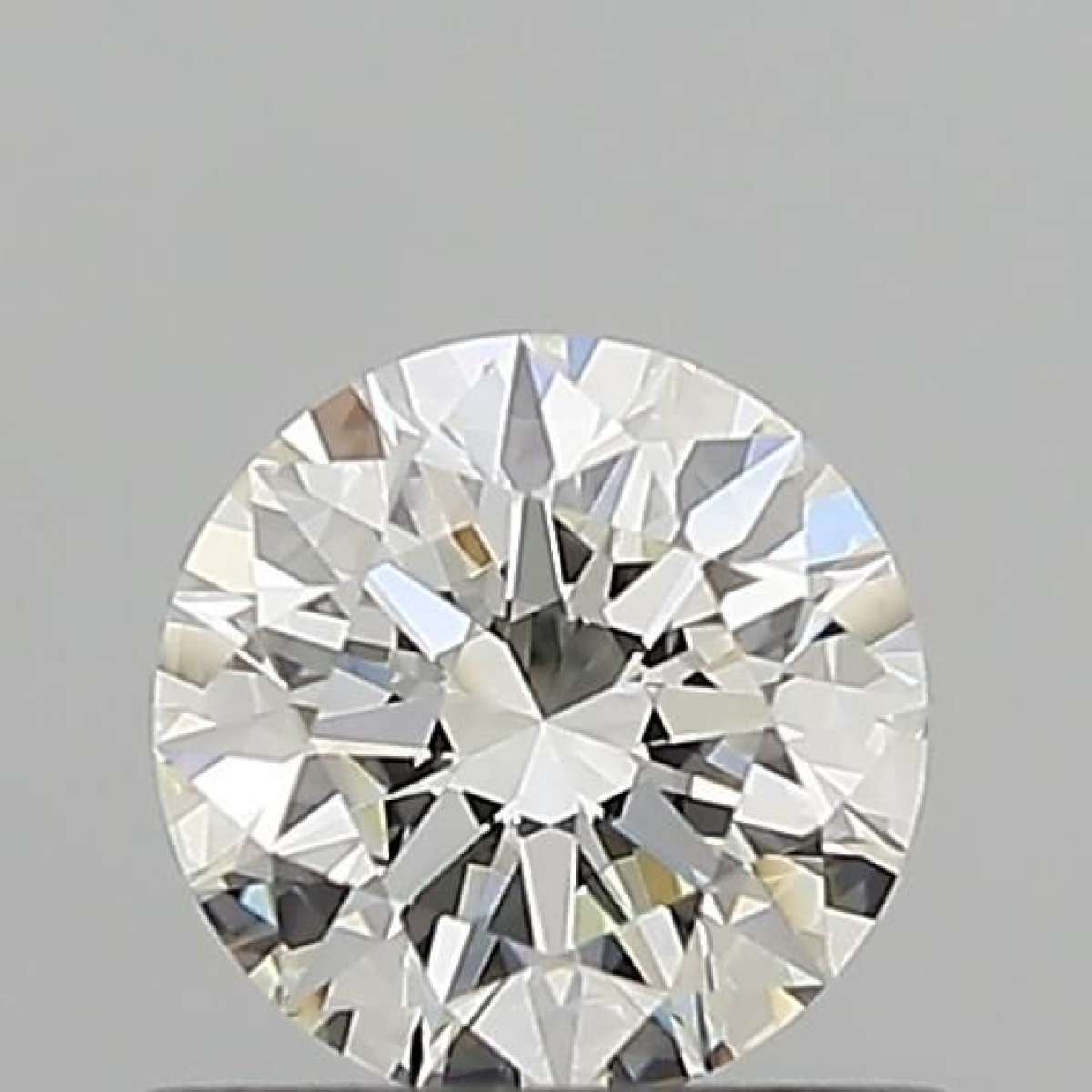 Certified Diamond GIA Carats 0.52 Color H Clarity VVS2  EX  EX  EX Fluorescence NON Brown No Milky No EyeClean 100%