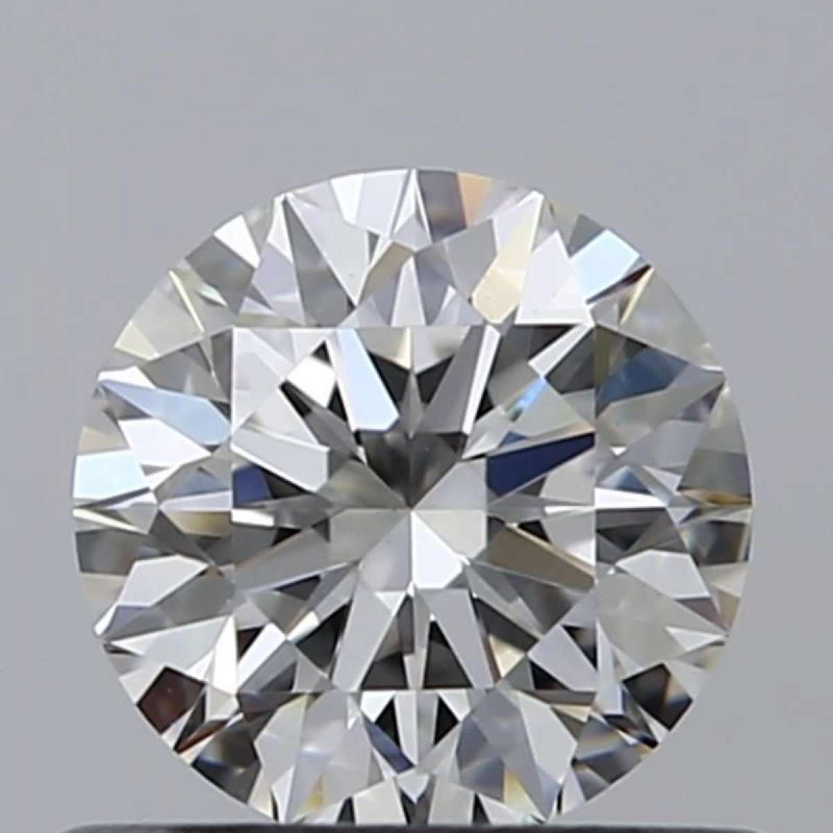 Certified Diamond GIA Carats 0.57 Color H Clarity VS1  EX  EX  EX Fluorescence NON Brown No Green No Milky No EyeClean 100%