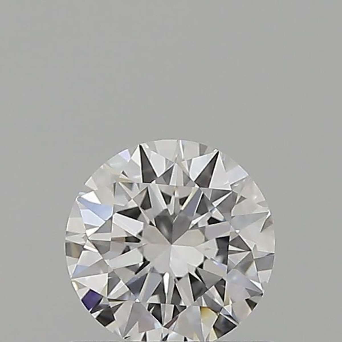 Certified Diamond GIA Carats 0.6 Color E Clarity VVS1  EX  EX  EX Fluorescence FNT Brown No Green No Milky No EyeClean 100%