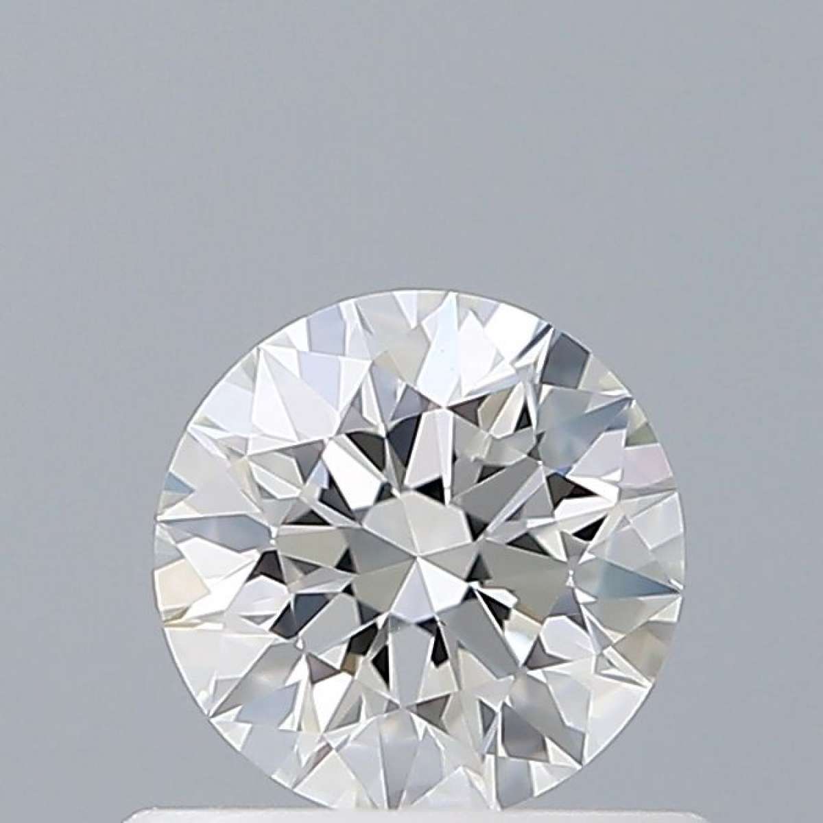 Certified Diamond GIA Carats 0.5 Color F Clarity VVS1  EX  EX  EX Fluorescence FNT Brown No Green No Milky No EyeClean 100%