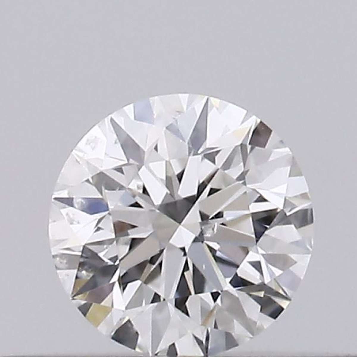 Certified Diamond GIA Carats 0.19 Color F Clarity SI2  EX  EX  EX Fluorescence NON Brown No Green No Milky No EyeClean 100%