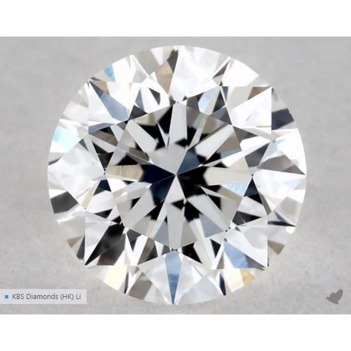 Certified Diamond GIA Carats 0.43 Color E Clarity VVS1  EX  VG  EX Fluorescence NON Brown No Green No Milky No EyeClean 100%