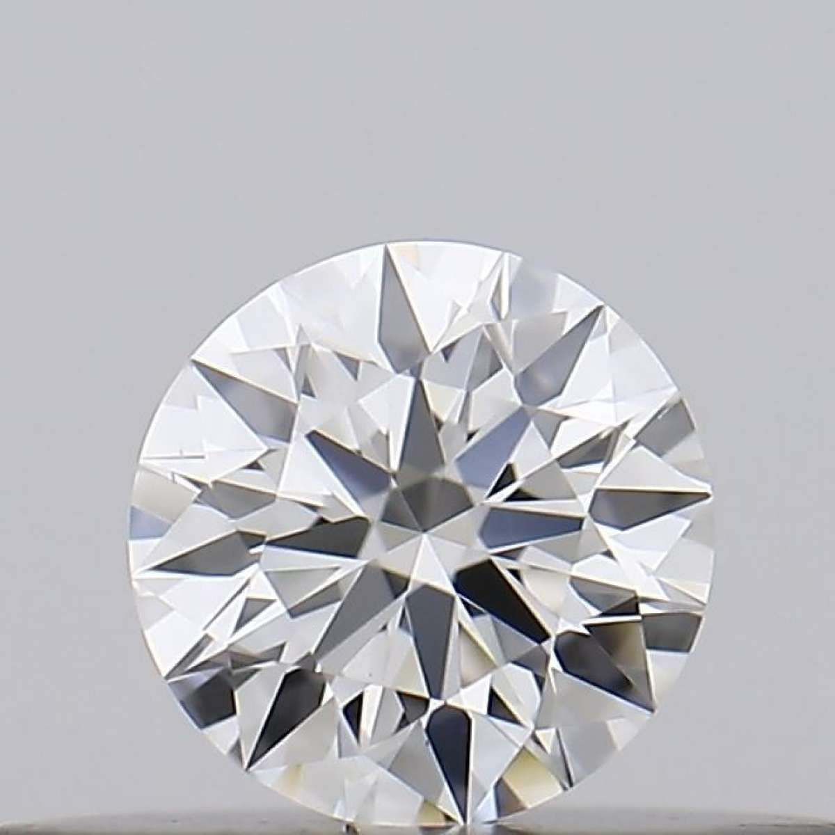 Certified Diamond GIA Carats 0.18 Color F Clarity VS2  EX  EX  VG Fluorescence NON Brown No Green No Milky No EyeClean 100%