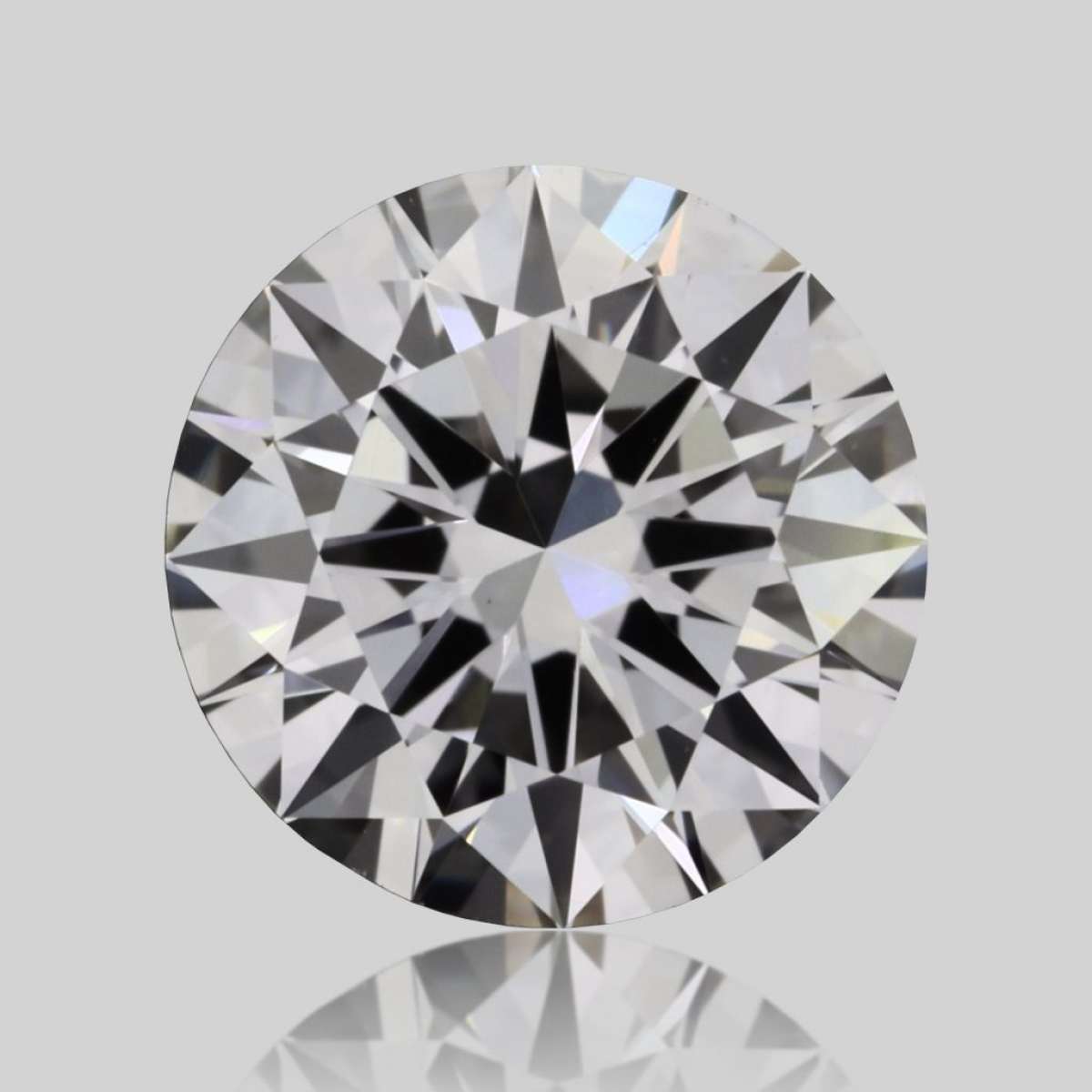 Certified Diamond GIA Carats 0.5 Color F Clarity VS1  EX  EX  EX Fluorescence FNT Brown No Green No Milky No EyeClean 100%