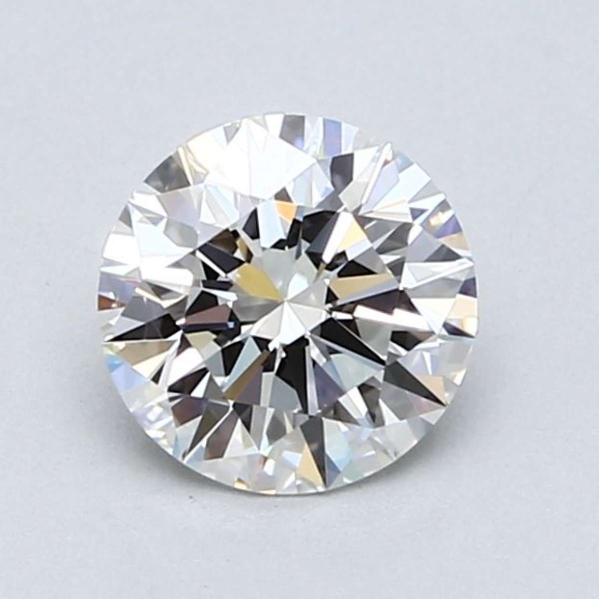 Certified Diamond GIA Carats 1.1 Color F Clarity VVS2  EX  EX  EX Fluorescence FNT Brown No Green No Milky No EyeClean 100%