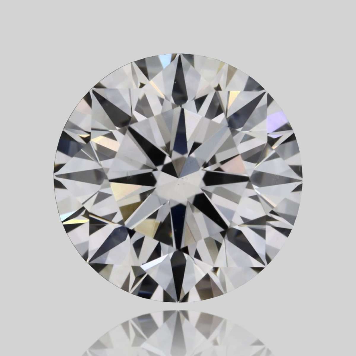 Certified Diamond GIA Carats 1.1 Color F Clarity VS2  EX  EX  EX Fluorescence NON Brown No Green No Milky No EyeClean 100%