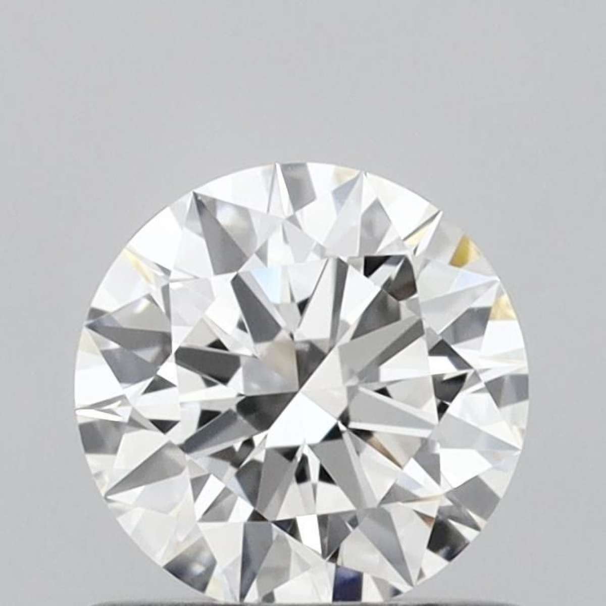 Certified Diamond GIA Carats 0.59 Color E Clarity VVS2  EX  EX  EX Fluorescence NON Brown No Green No Milky No EyeClean 100%