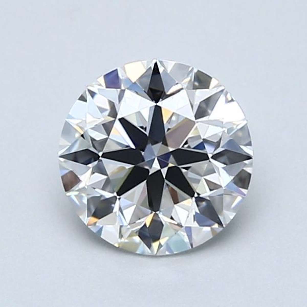 Certified Diamond GIA Carats 1.2 Color F Clarity VVS1  EX  EX  EX Fluorescence NON Brown No Green No Milky No EyeClean 100%