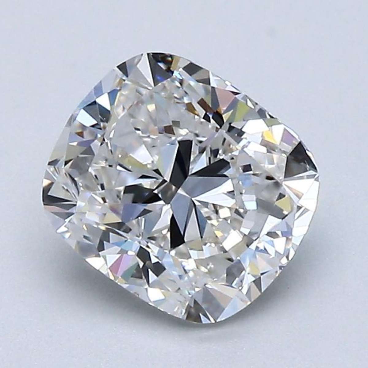 Certified Diamond GIA Carats 1.5 Color F Clarity VS2  -  EX  VG Fluorescence NON Brown No Green No Milky No EyeClean 100%