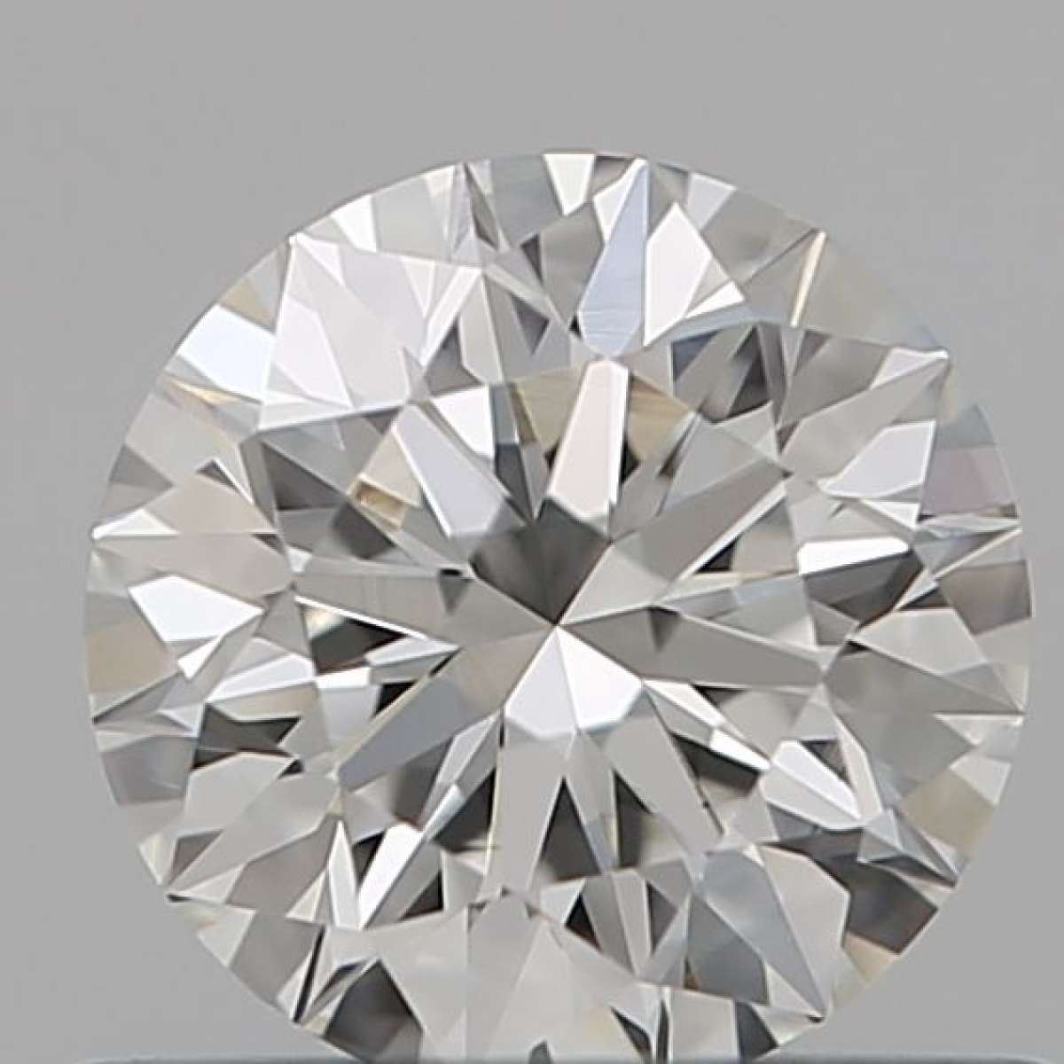 Certified Diamond GIA Carats 0.57 Color H Clarity VVS1  EX  EX  EX Fluorescence NON Brown No Green No Milky No EyeClean 100%