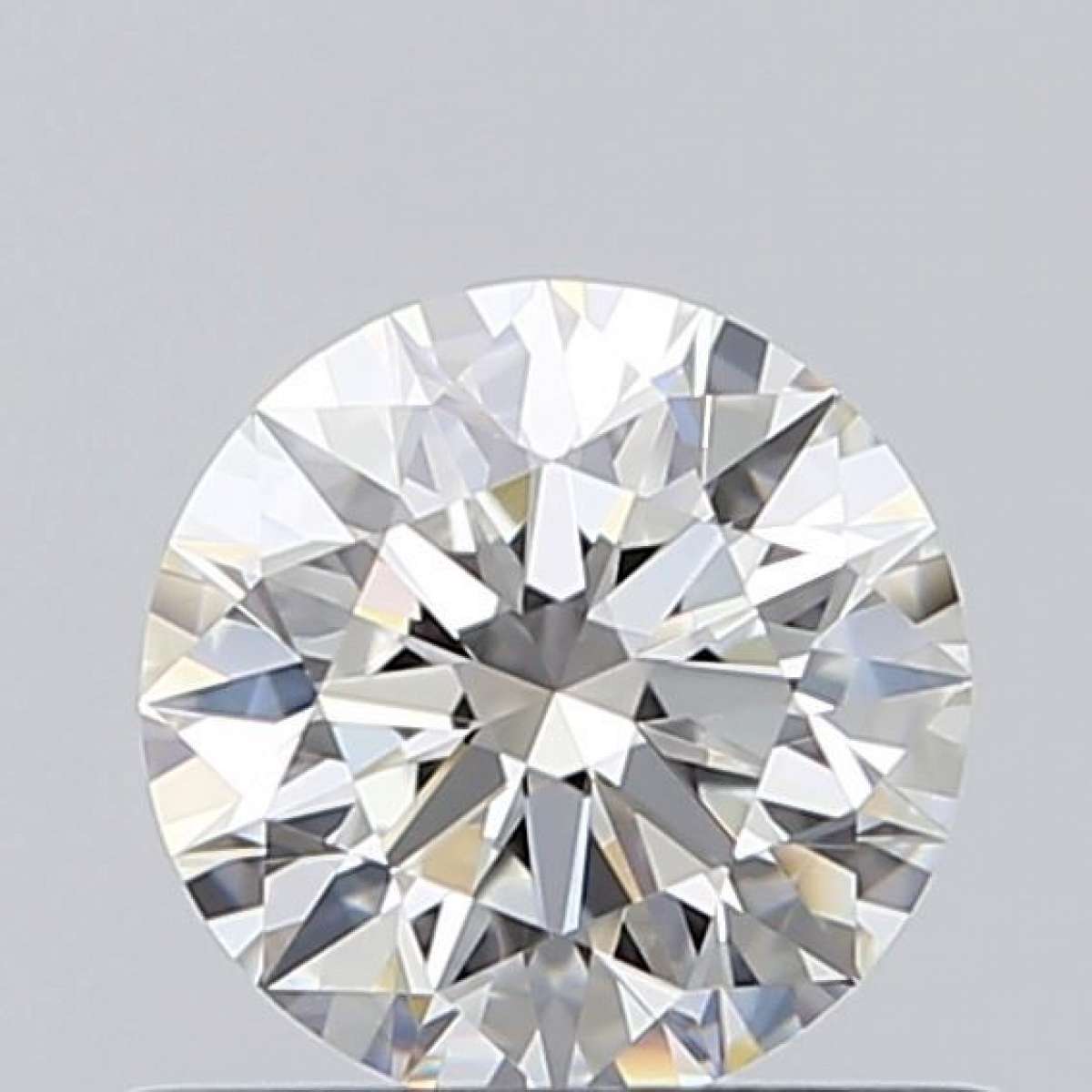 Certified Diamond GIA Carats 0.54 Color F Clarity VVS2  EX  EX  EX Fluorescence FNT Brown No Green No Milky No EyeClean 100%