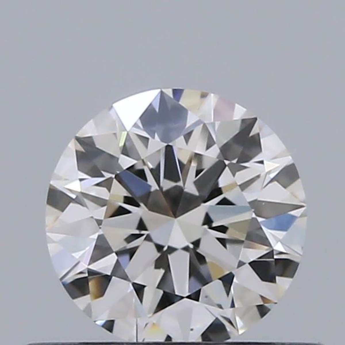 Certified Diamond GIA Carats 0.42 Color H Clarity VVS2  EX  EX  EX Fluorescence NON Brown No Milky No EyeClean 100%