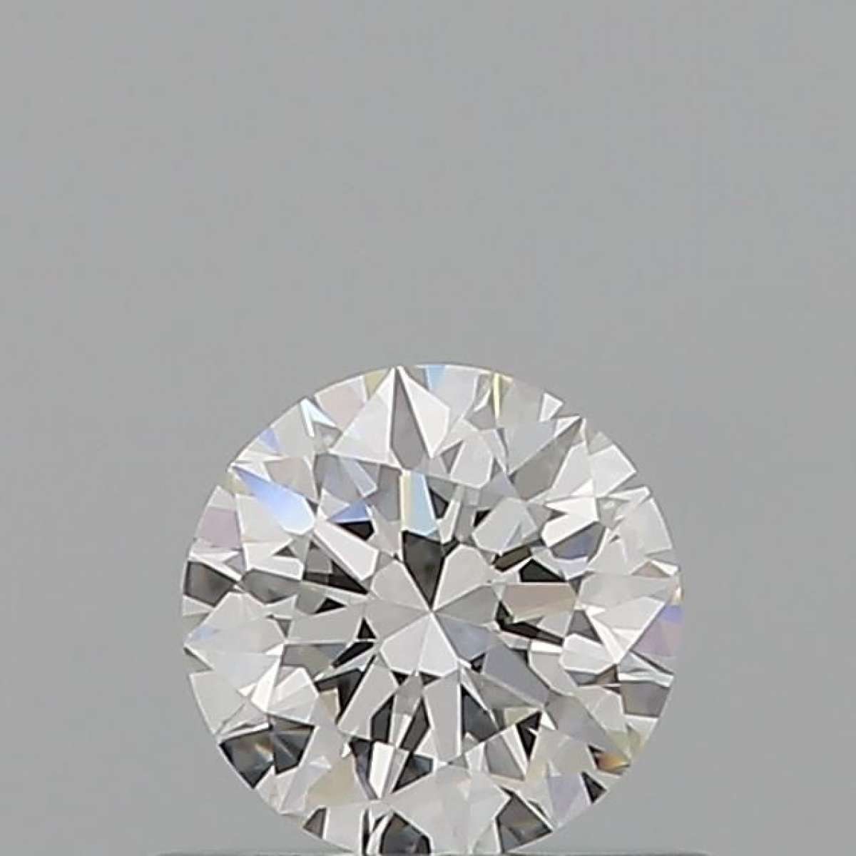 Certified Diamond GIA Carats 0.53 Color F Clarity VVS1  EX  EX  EX Fluorescence FNT Brown No Milky No EyeClean 100%