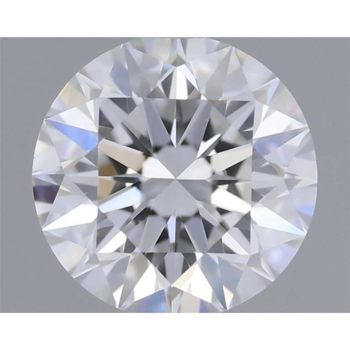 Certified Diamond GIA Carats 0.6 Color F Clarity VVS2  EX  EX  EX Fluorescence NON Brown No Green No Milky No EyeClean 100%