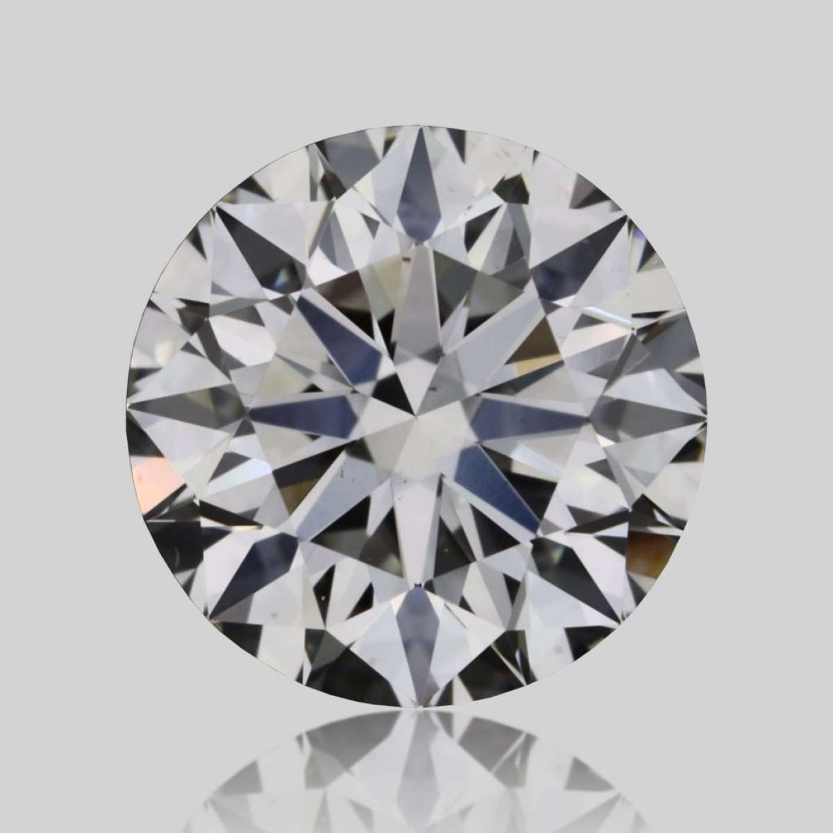 Certified Diamond GIA Carats 0.58 Color F Clarity VS2  EX  EX  EX Fluorescence NON Brown No Green No Milky No EyeClean 100%