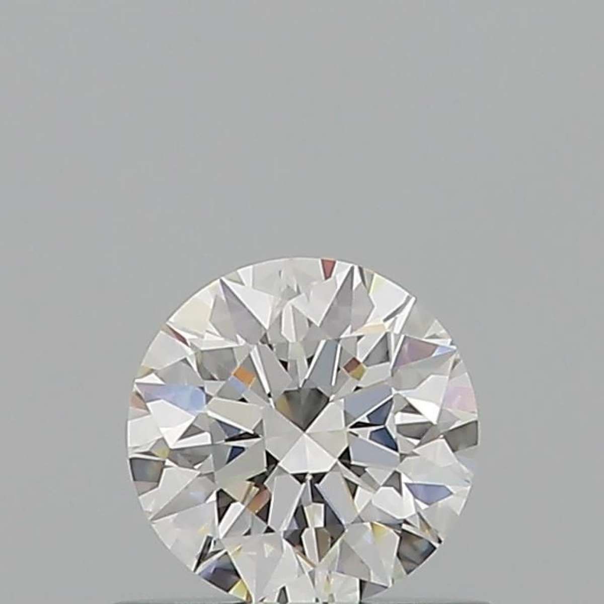 Certified Diamond GIA Carats 0.6 Color F Clarity VS2  EX  EX  EX Fluorescence FNT Brown No Milky No EyeClean 100%