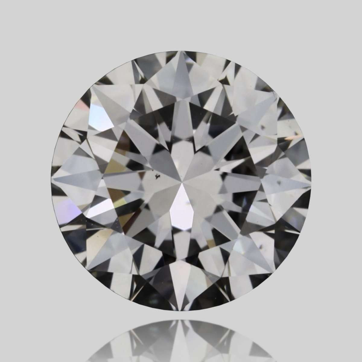 Certified Diamond GIA Carats 1.0 Color F Clarity VS2  EX  EX  EX Fluorescence NON Brown No Green No Milky No EyeClean 100%